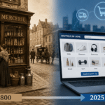 De la boutique traditionnelle au commerce numérique : deux siècles de changements